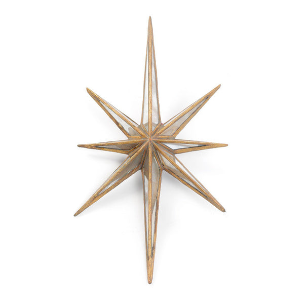 Antique Gold Twinkle Star