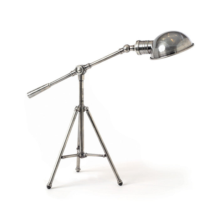 Industrial Finish Steel Tri-Pod Lamp