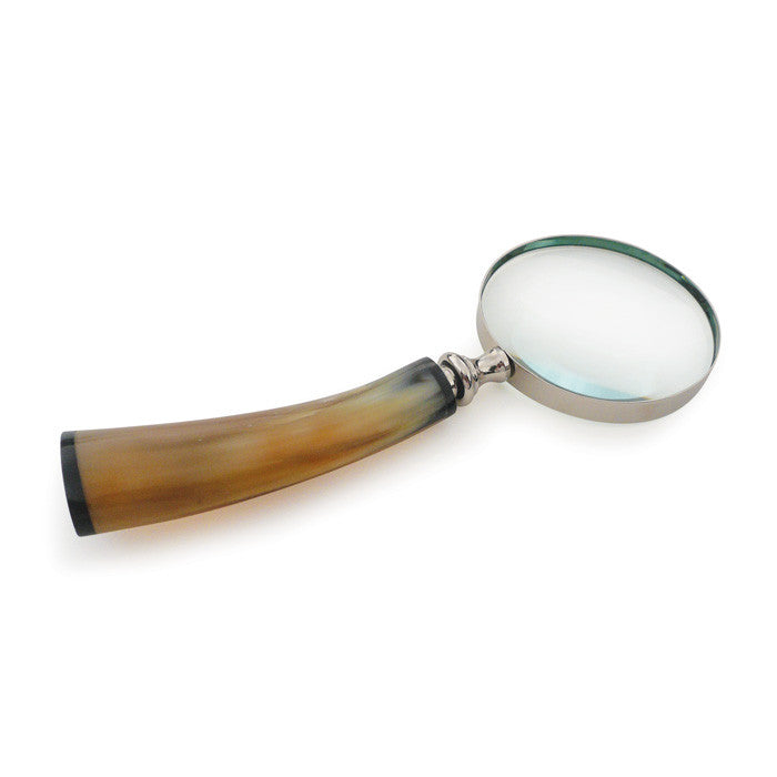 Horn Handle Magnifying Glass