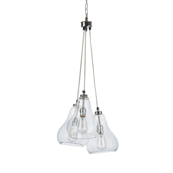 Triple Bell Pendant Light