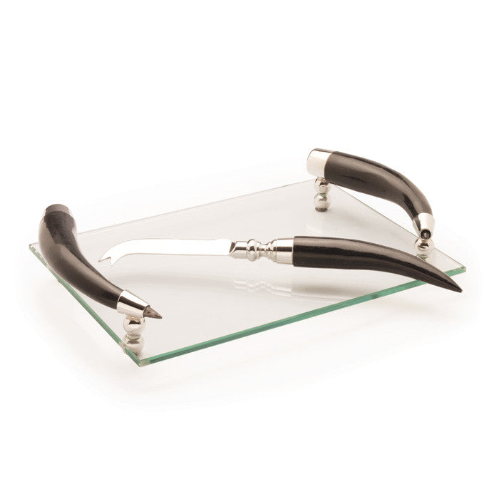 Curved Handle Serving Set