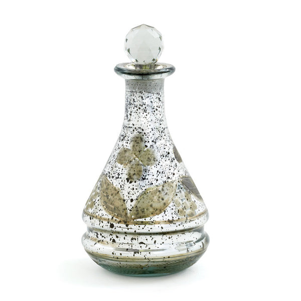 Tear Drop Etched Decanter