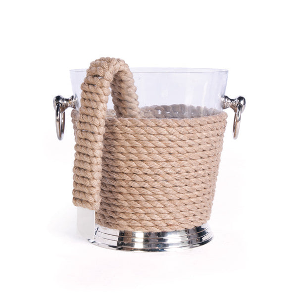 Coastal Ice Bucket And Tongs