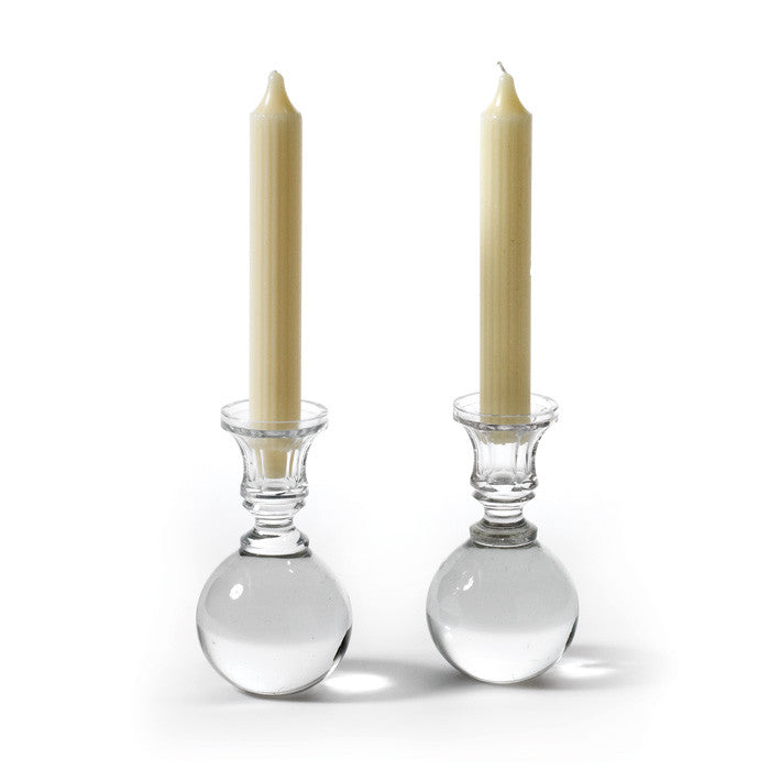 Pair Of Ball Candlesticks