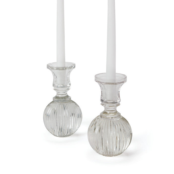 Line Cut Ball Candlesticks