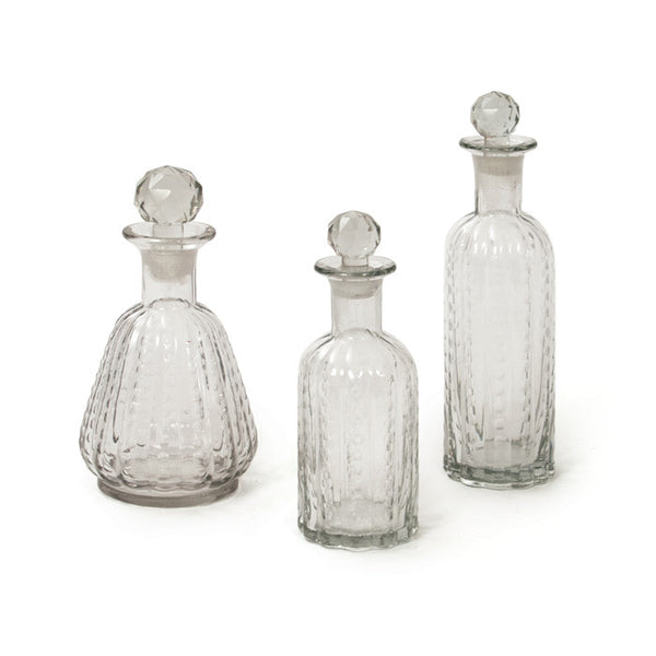 Set of Three Trinity Decanters