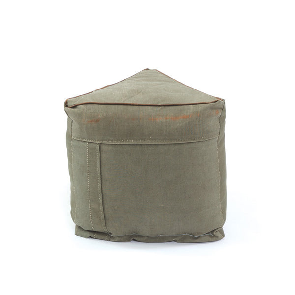 Army Tent Pouf