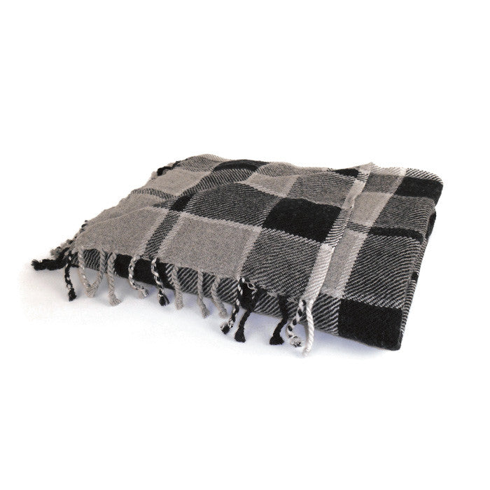 Plaid Throw