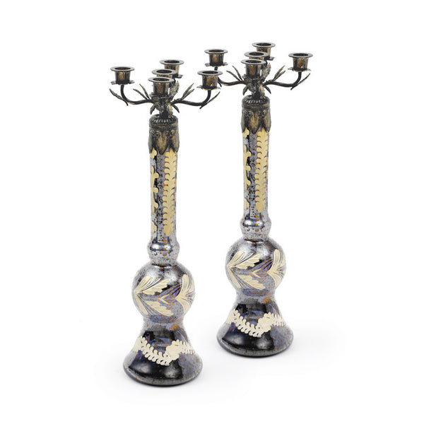 Pair of Harston Candlesticks