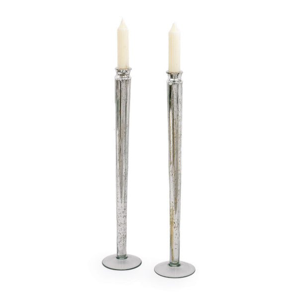 Pair Of Knitting Candlesticks