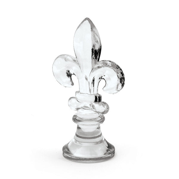 Glass Fleur De Lis