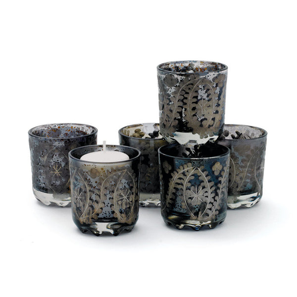 Set Of Six The Mood Votive Holders