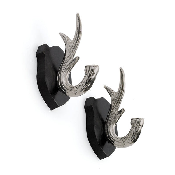 Pair Of Antler Hooks