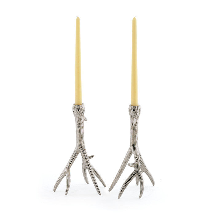 Pair Of Outback Candleholders