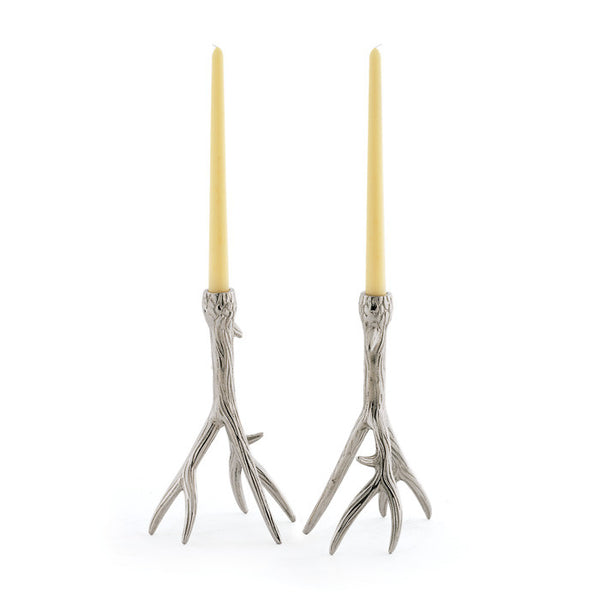 Pair Of Outback Candleholders