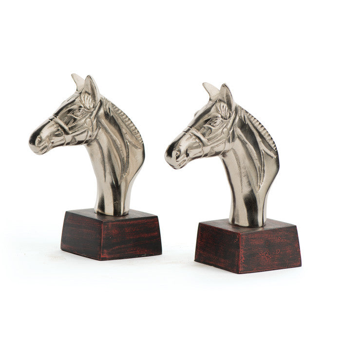 Equestrian Book Ends