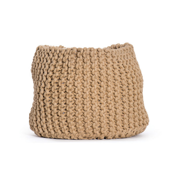 Knit Jute Basket