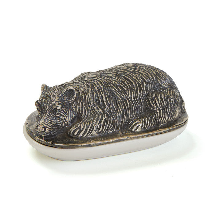 Bear Butter Dish